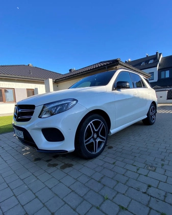 Mercedes-Benz GLE cena 195300 przebieg: 124800, rok produkcji 2016 z Warszawa małe 407